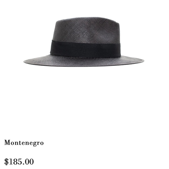 MODERN MONARCHIE Black Straw Fedora Short Brim - Picture 13 of 13